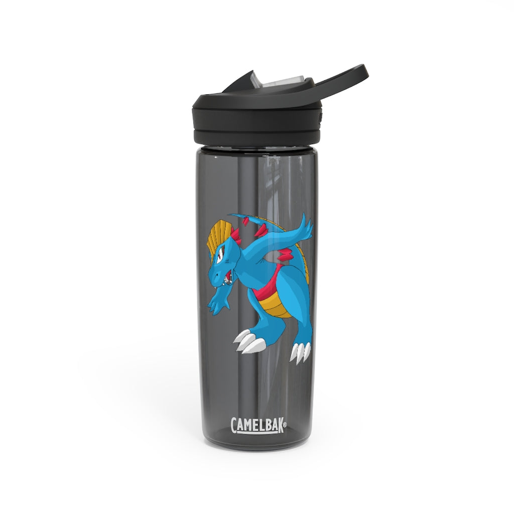 Blastdile CamelBak Eddy® Water Bottle in 20oz and 25oz sizes, showcasing its durable Tritan™ material and spill-proof design.